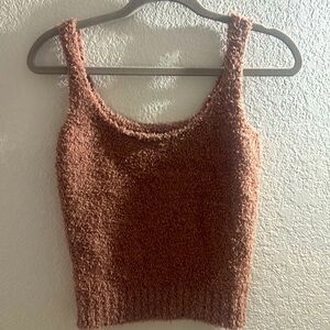 Skims blush cozy tank size s/m